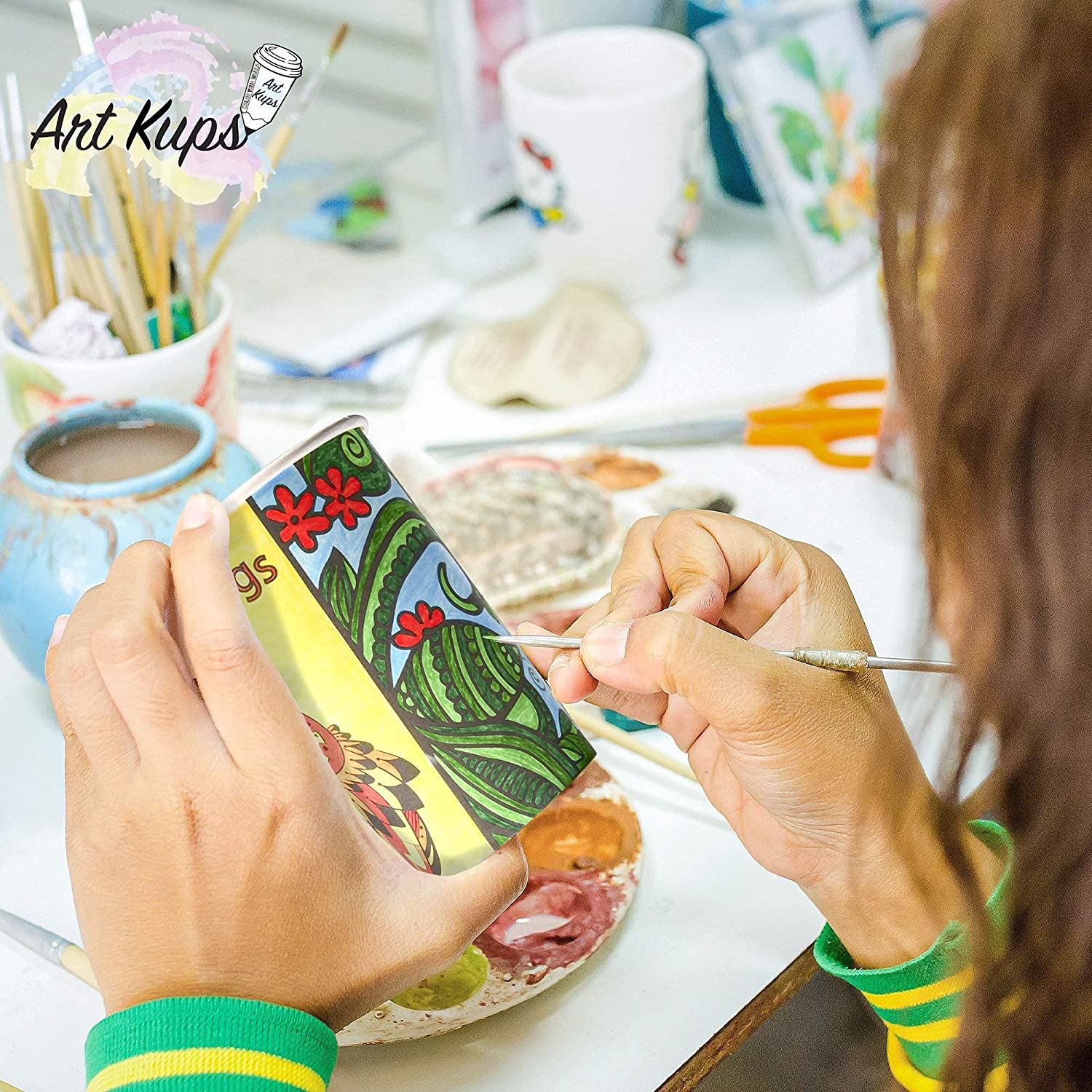 Uchampak- Hot Coffee Paper Cup Disposable Double Wall All 8oz 12oz 16oz 20oz to go cups Printing cups Single wall cup1 - Image 6