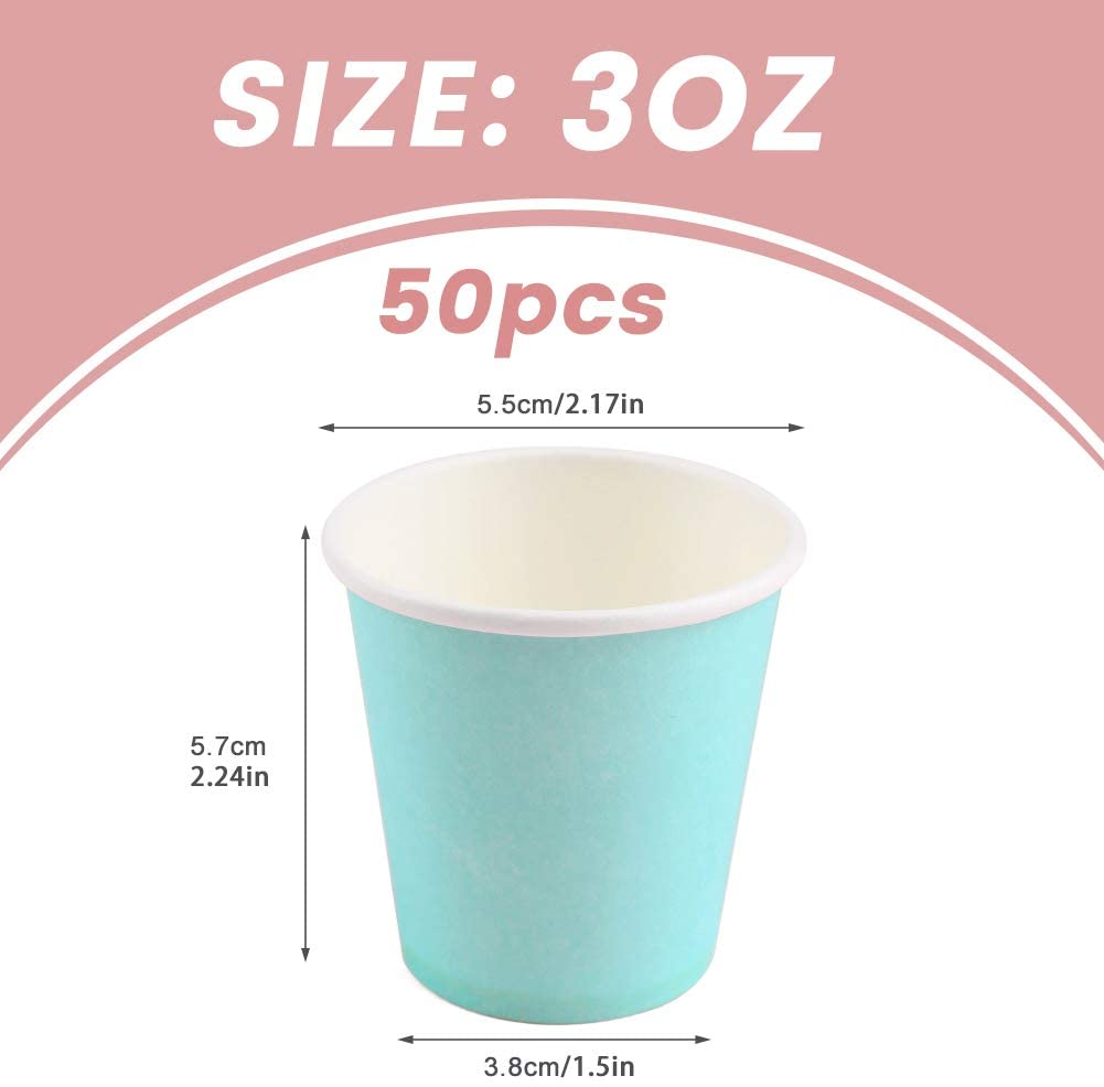Uchampak- Disposable paper cup, small paper cups for bathroom Disposable Tableware Single wall cup4 - Image 3