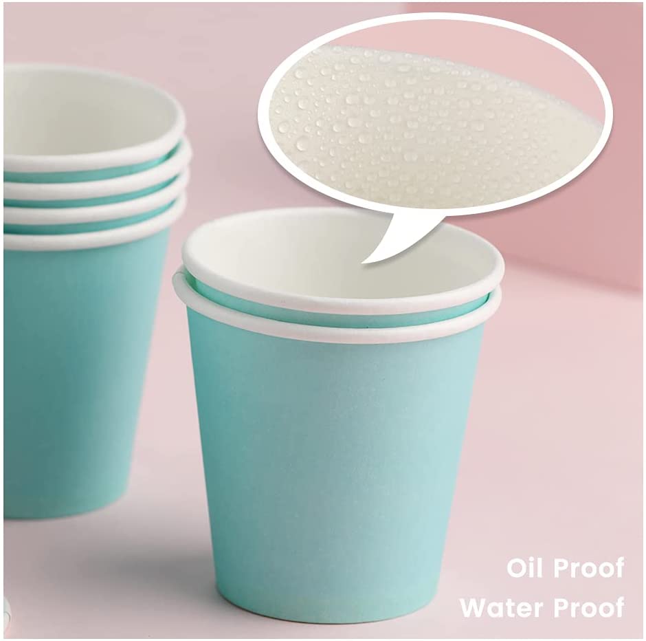 Uchampak- Disposable paper cup, small paper cups for bathroom Disposable Tableware Single wall cup4 - Image 7