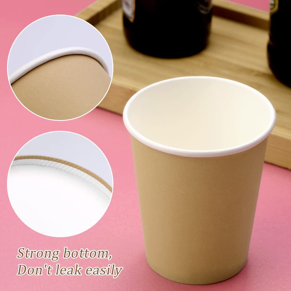 Uchampak - Disposable paper cu for bathroom Disposable Tableware Single wall cup1 - Image 6