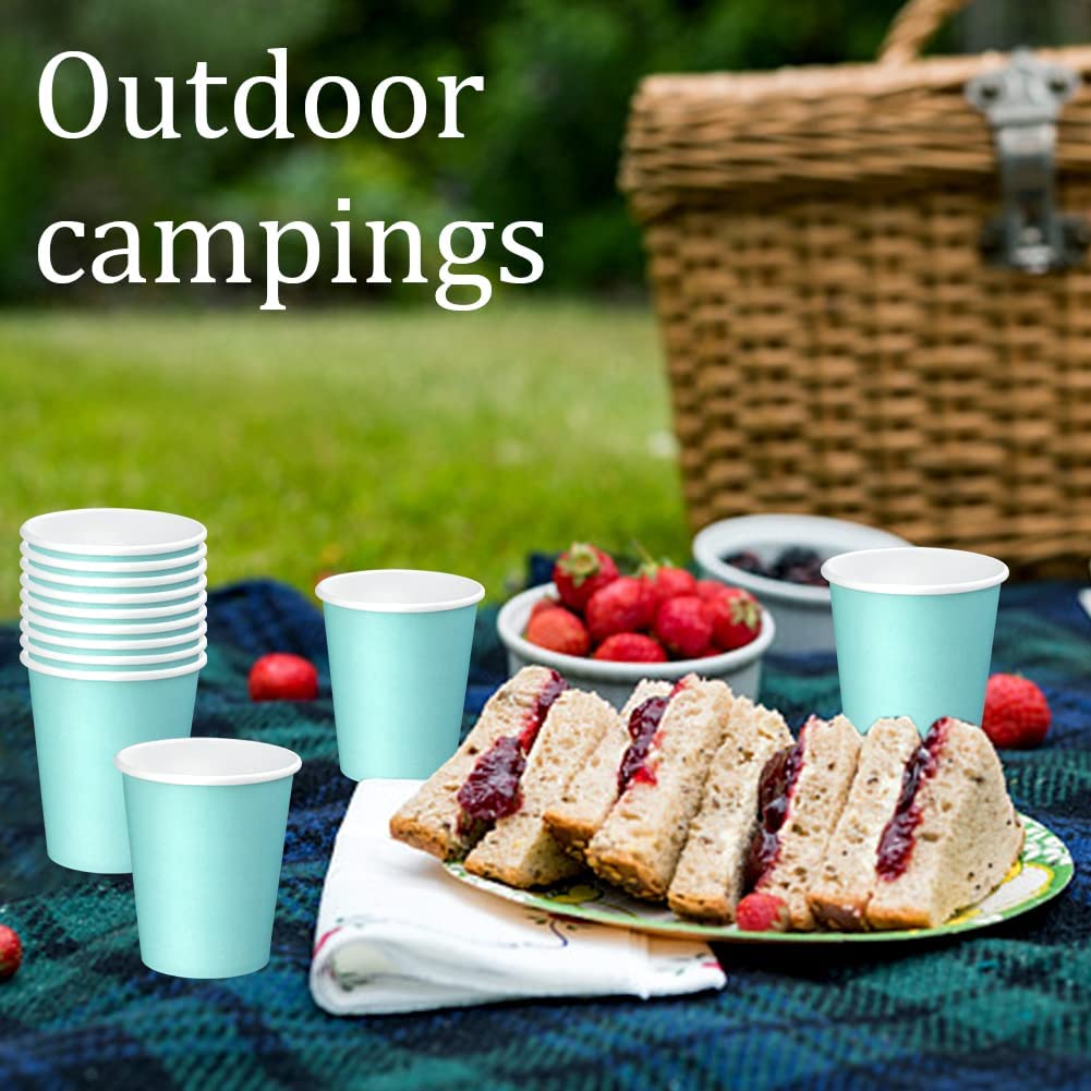 Uchampak - Disposable paper cu for bathroom Disposable Tableware Single wall cup - Image 7