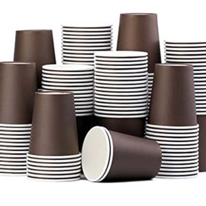 Uchampak- Hot Coffee Paper Cup Disposable Double Wall All 4oz 8oz 12oz Craft Gsm Style Time Packaging Single wall cup