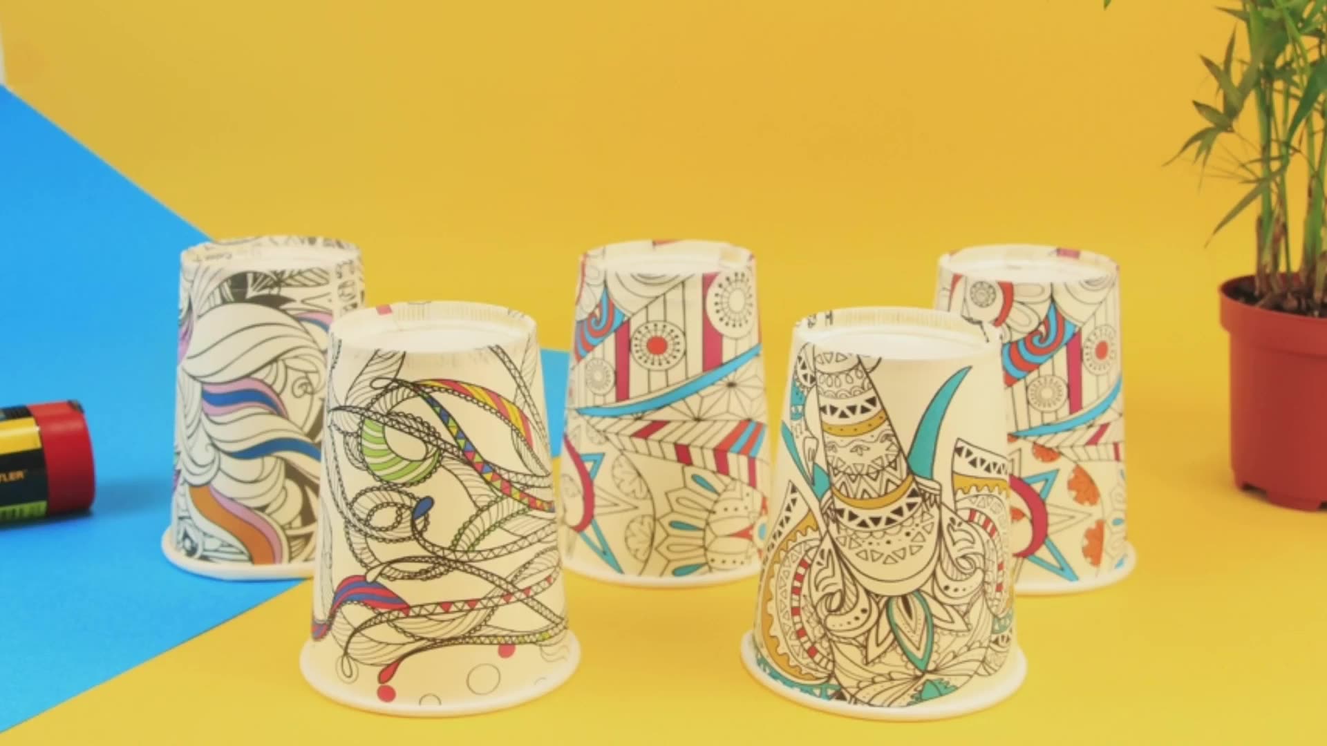 Uchampak- Hot Coffee Paper Cup Disposable Double Wall All 4oz 8oz 12oz Craft Gsm Style Time Packaging Single wall cup - Image 3