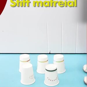 Uchampak - Disposable paper cup, small paper cups for bathroom Disposable Tableware Single wall cup1