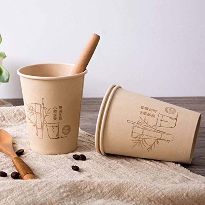 Uchampak- Disposable paper cup, small paper cups for bathroom Disposable Tableware Single wall cup1 - Image 7