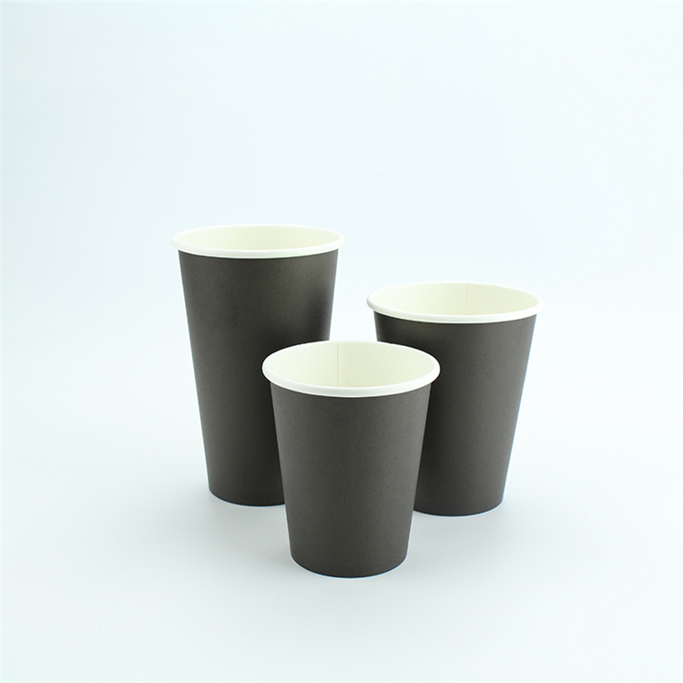 Uchampak- Disposable Biodegradable Paper Cup Coated Cup Paper Food Grade Paper Hot Drinks Cup Cup Sleeves