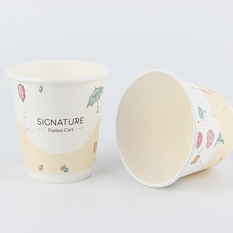 Uchampak-manufacture for disposable paper coffee cup single wall white paper 8oz/12oz/16oz/20oz