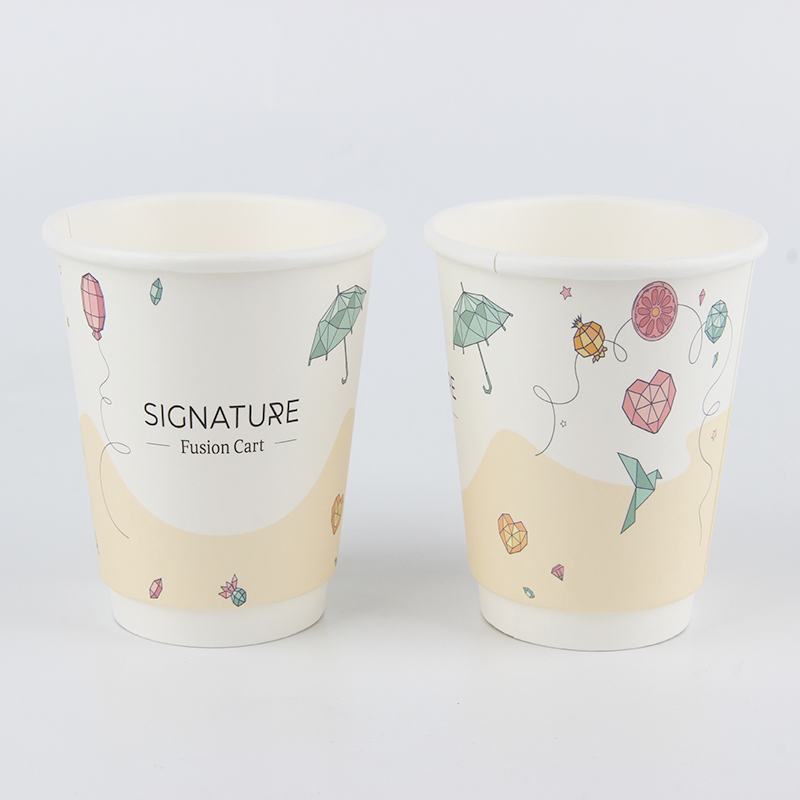 Uchampak-manufacture for disposable paper coffee cup single wall white paper 8oz/12oz/16oz/20oz - Image 3