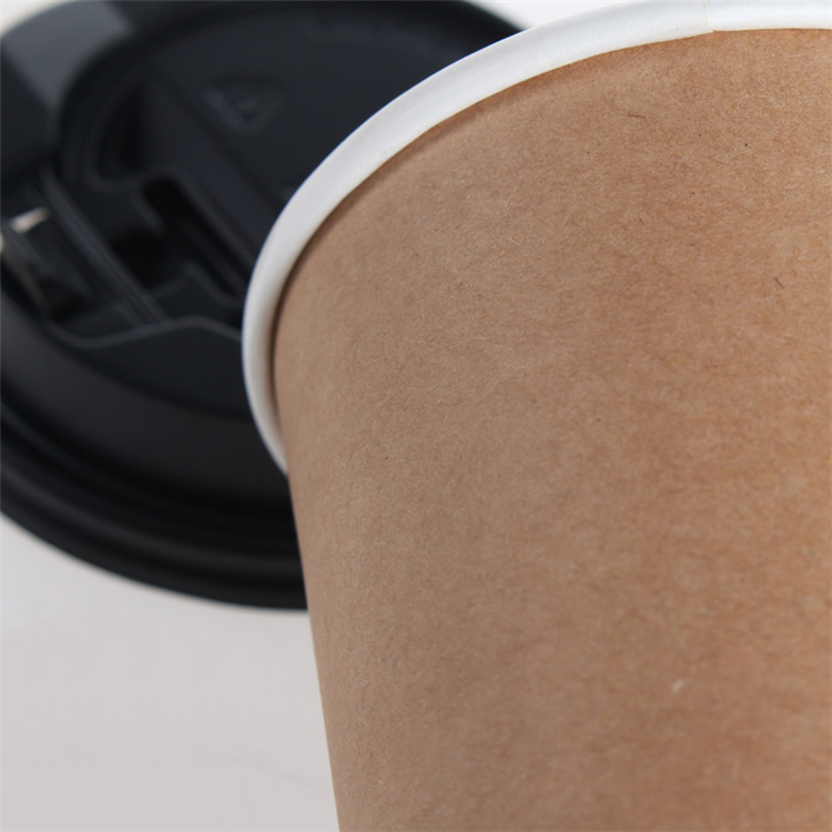 Uchampak- Double wall disposable custom printed logo coated paper coffee cup coffee mug Double wall cup - Image 3