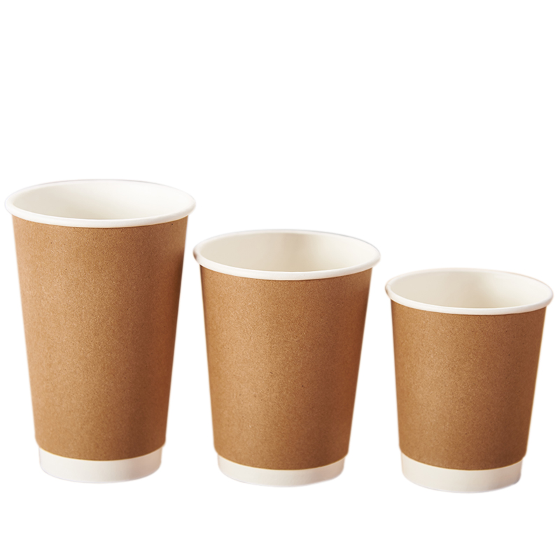 Uchampak - Wholesale disposable cups hot coffee cups 14 oz custom advertising cups Single wall cup