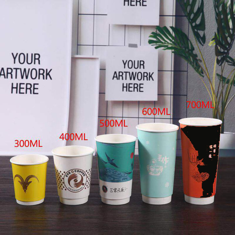 Uchampak- Flexo/Offset Printing Wall Paper Cup Produced by High Quality Paper Cup Hot Drink Double wall cup - Image 8