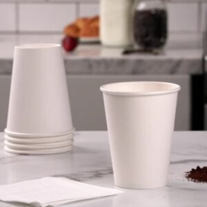 Uchampak - Hot Coffee Paper Cup Disposable Double Wall Custom Logo 8oz 12oz Gsm Style Time Packaging Double wall cup