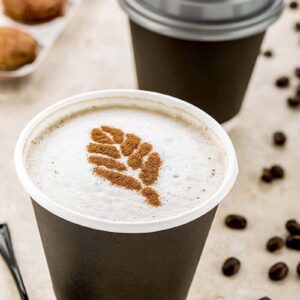 Uchampak - Compostable Paper Cups | Disposable Paper Coffee Cups | Water Paper Cups Double wall cup