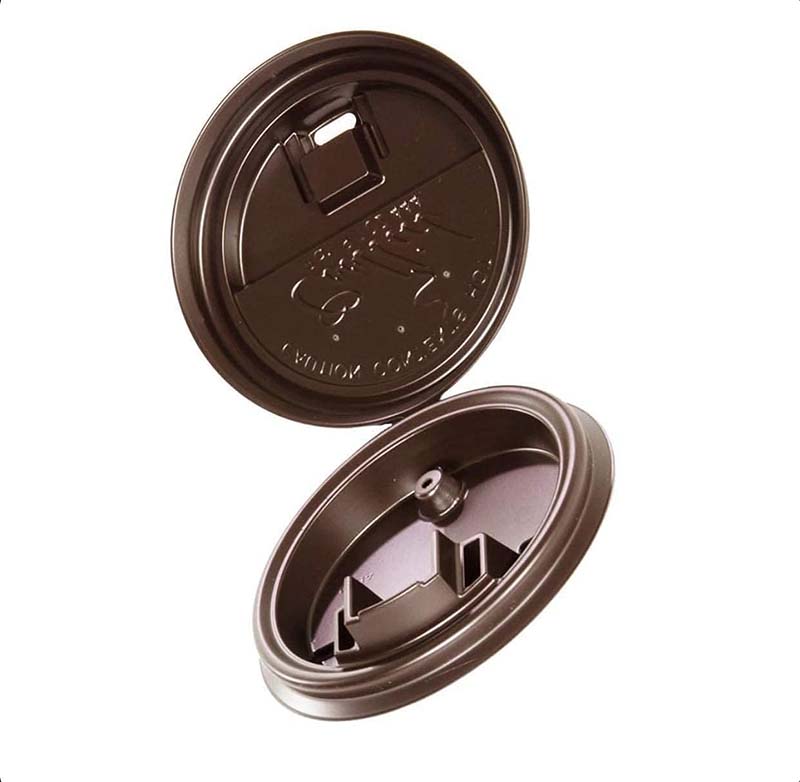 Uchampak- Disposable Paper Coffee Cups | Water Paper Cups, Hot Cocoa, Cold Beverage | Rolled Rims, Double wall cup - Image 6