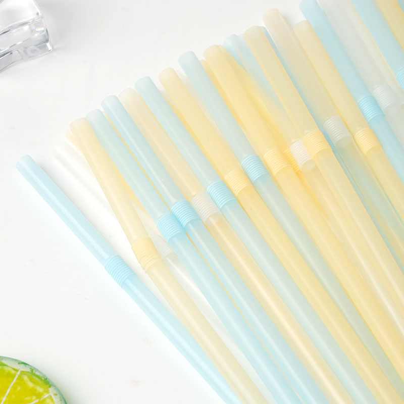 Uchampak Wholesale Colorful PLA Bendable Straws – Disposable Drinking Straws for Drinks - Image 10