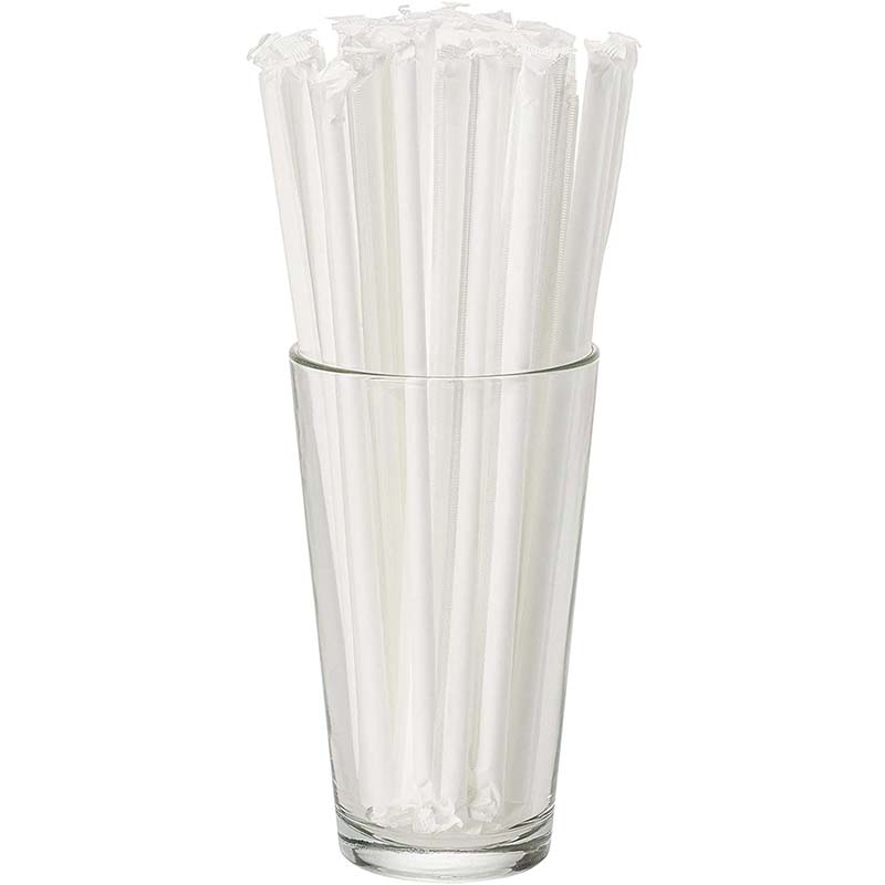 Uchampak - Coffee Stirrers Sticks Individually Wrapped 6.7in, Disposable coffee straw stirring rod, Coffee Straw3