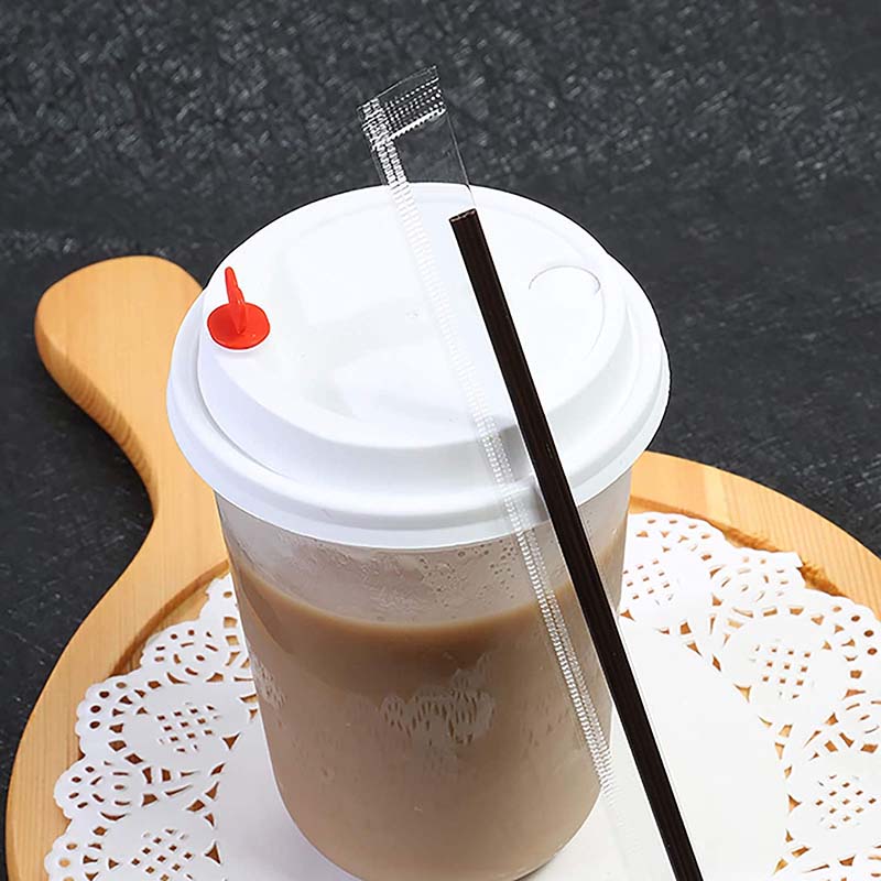 Uchampak- Coffee Stirrers Sticks Individually Wrapped 6.7in, Disposable coffee straw stirring rod, Coffee Straw2 - Image 6