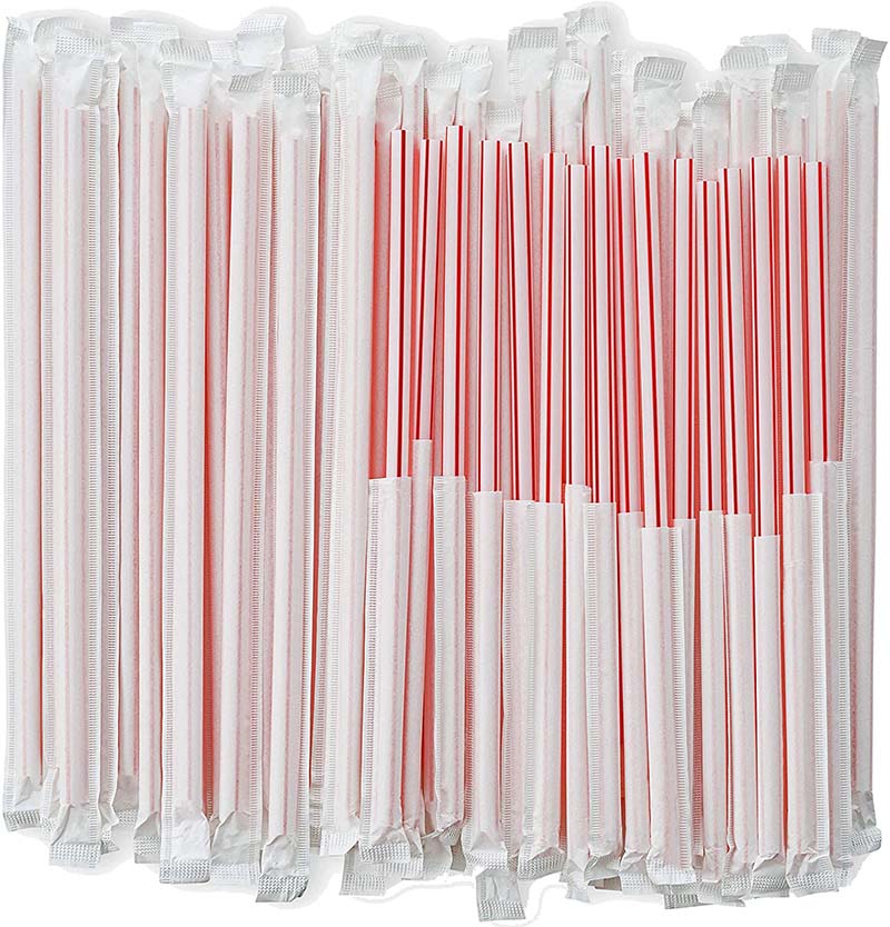 Uchampak - Coffee Stirrers Sticks Individually Wrapped 6.7in, Disposable coffee straw stirring rod, Coffee Straw2 - Image 4