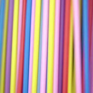 Uchampak - Stirrer Straws Individually Wrapped, Black 5.75-Inch Sip Drinking Stir Sticks for Cocktails Accessories