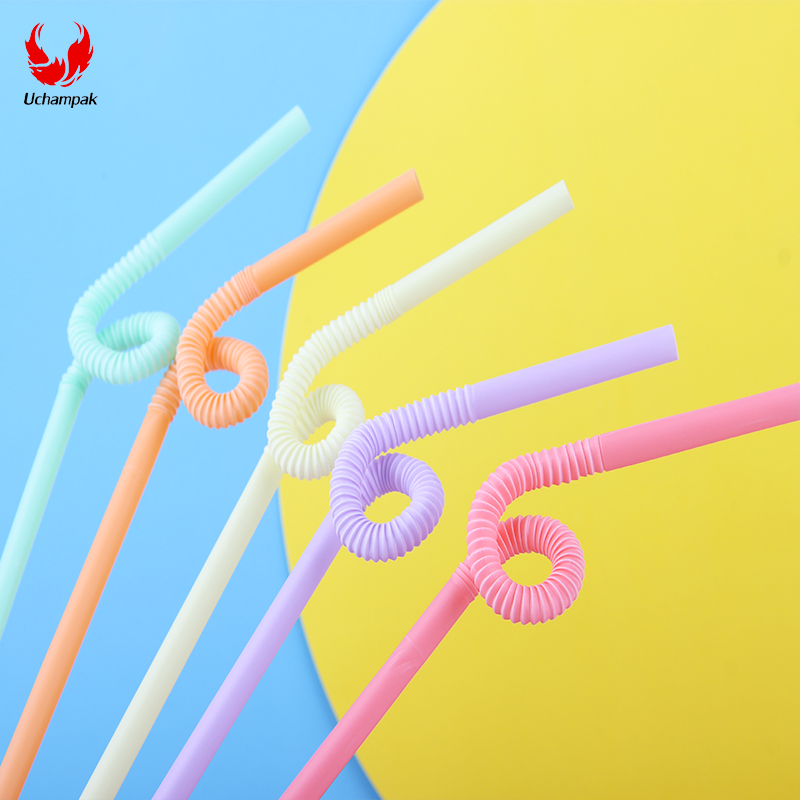 Uchampak-Customized Best Quality biodegradable PLA straws Manufacturer manufacturers