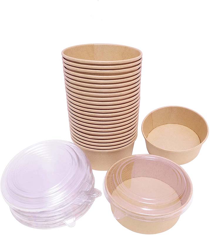 Uchampak - Disposable Soup Bowls Bulk Free Party Supplies for Hot/Cold Food Container - Image 3