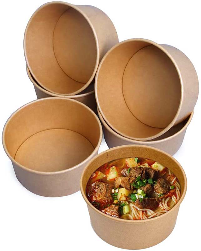 Uchampak - Disposable Soup Bowls Bulk Free Party Supplies for Hot/Cold Food Container - Image 4
