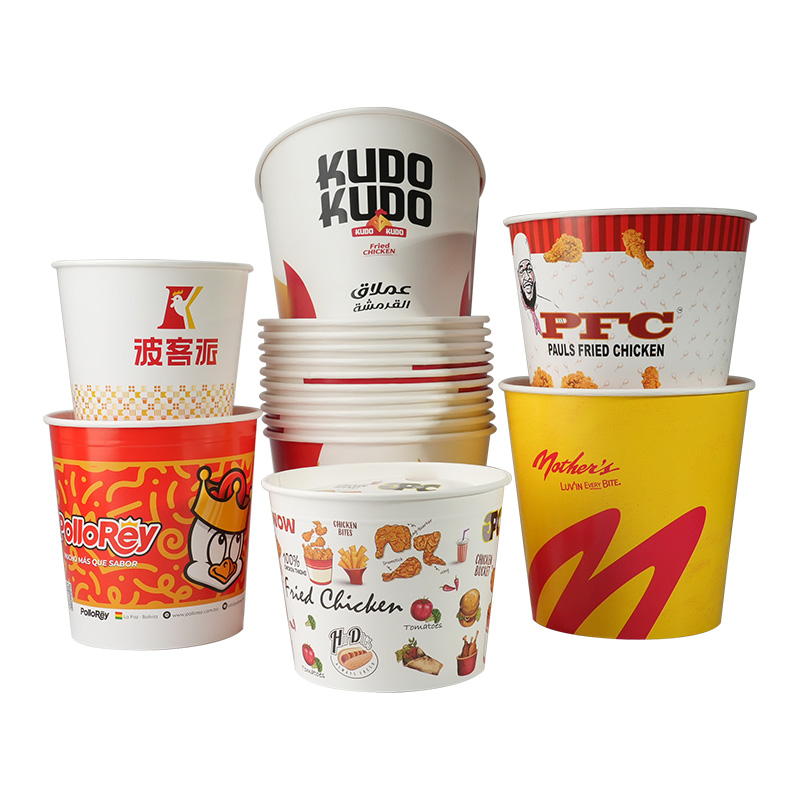Uchampak Paper Food Buckets Manufacturer – Eco-Friendly, Durable Packaging for Fast Food - Image 3