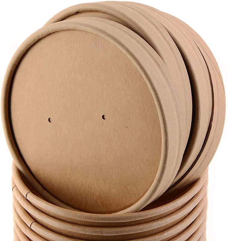 Uchampak - New Design To Go Tall Round Soup Paper Containers Mesin Sablon Paper Salad Bowl With Lid Container5 - Image 5