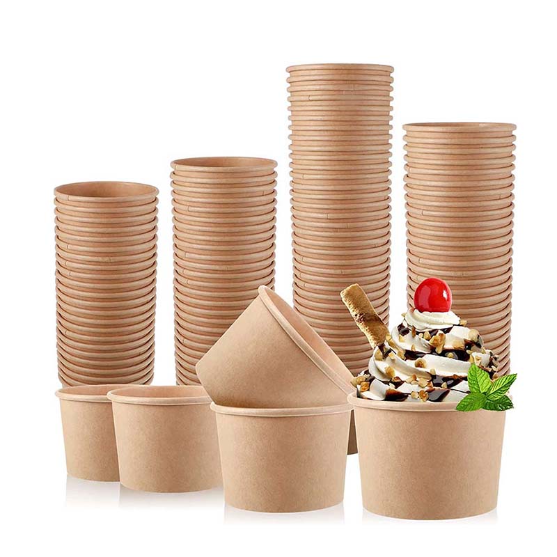 Uchampak - New Design To Go Tall Round Soup Paper Containers Mesin Sablon Paper Salad Bowl With Lid food container