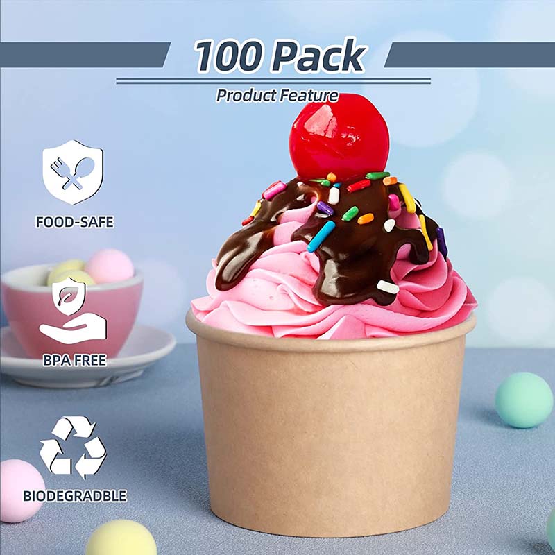 Uchampak- New Design To Go Tall Round Soup Paper Containers Mesin Sablon Paper Salad Bowl With Lid food container1