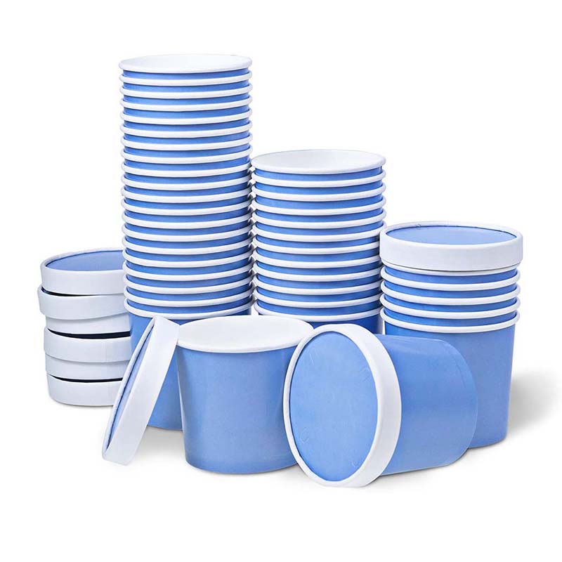 Uchampak - Poke Pak Disposable round soup container with paper lid to go bowl food container disposable soup bowl - Image 7