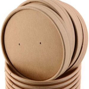 Uchampak - Poke Pak Disposable round soup container with paper lid to go bowl square/round/rectangle bowl Container2