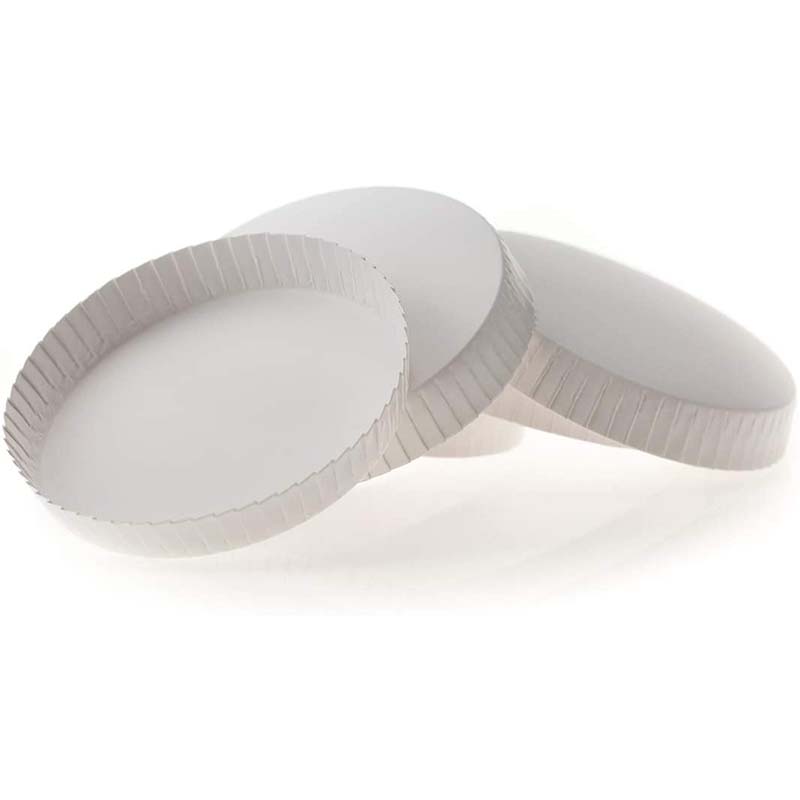 Uchampak - Paper Lids for Disposable Paper Hot Cups, Fits most Cups Recyclable Easy-Flow Anti-Spill Design For Home1