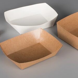 Uchampak - Wholesale Tableware Disposable Lunch Sandwich Takeaway Packaging Brown Kraft Paper Food Box With Clear Window Food Tray
