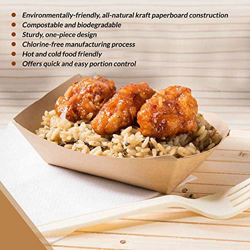 Uchampak- 100% Food Grade Paper Take Away Ppaer Tray Cake Board Customized Logo Design Cup Sleeves - Image 5