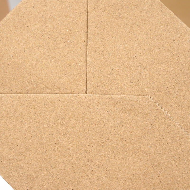 Factory Custom Printing logo Sizes Food Packaging Square Flat Bottom Paper Bag Brown Kraft Paper Bag With Handle - Image 9