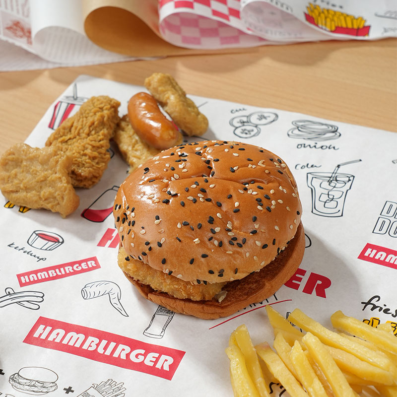 Uchampak Custom Food Wrapping Paper – Disposable Greaseproof Sheets for Packaging - Image 5