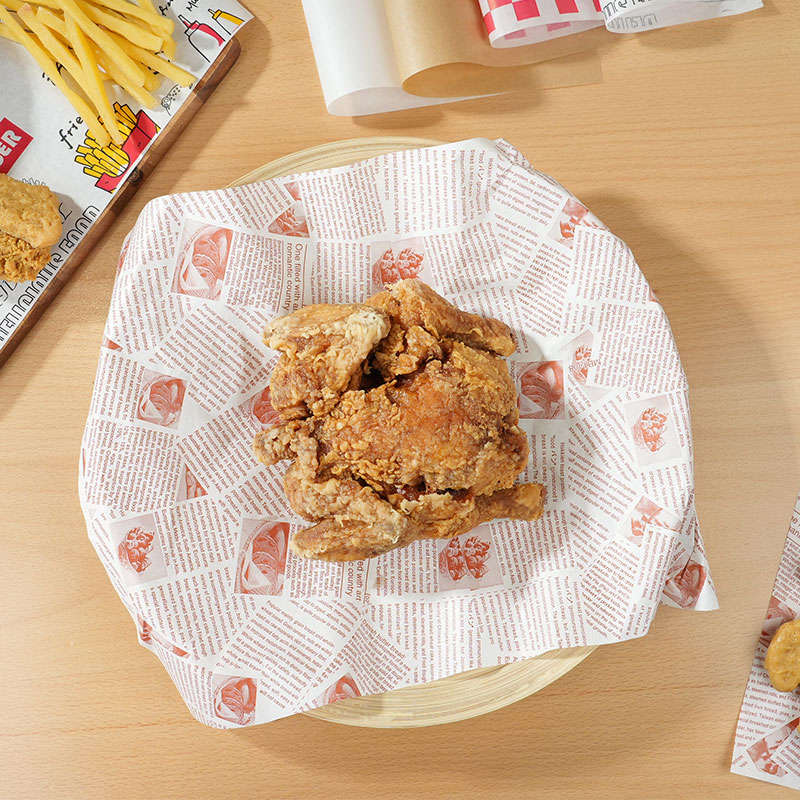 Uchampak Custom Food Wrapping Paper – Disposable Greaseproof Sheets for Packaging - Image 7