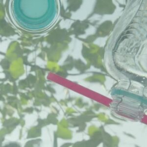 Uchampak - Biodegradable Straws Bulk, Assorted Rainbow Colors Striped Drinking Straws for Juice, shakes Accessories1